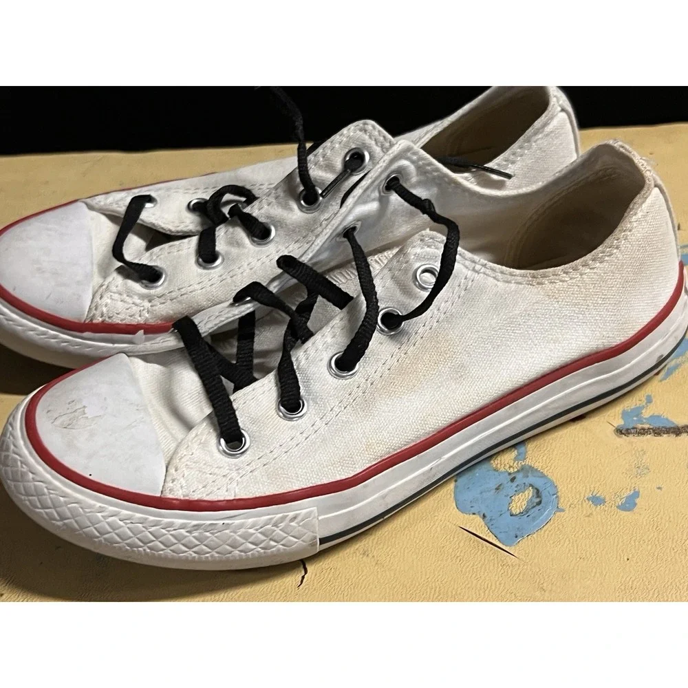 Converse M7652‎ All Star Chuck Taylor Low Top Casual Shoes Kids sz 1